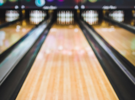 bowling alley lanes