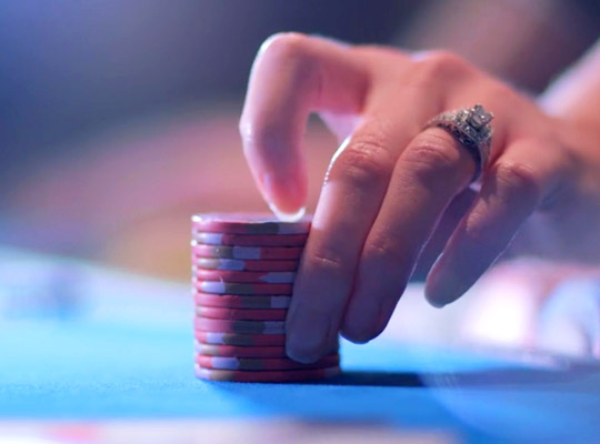 stack of poker chips